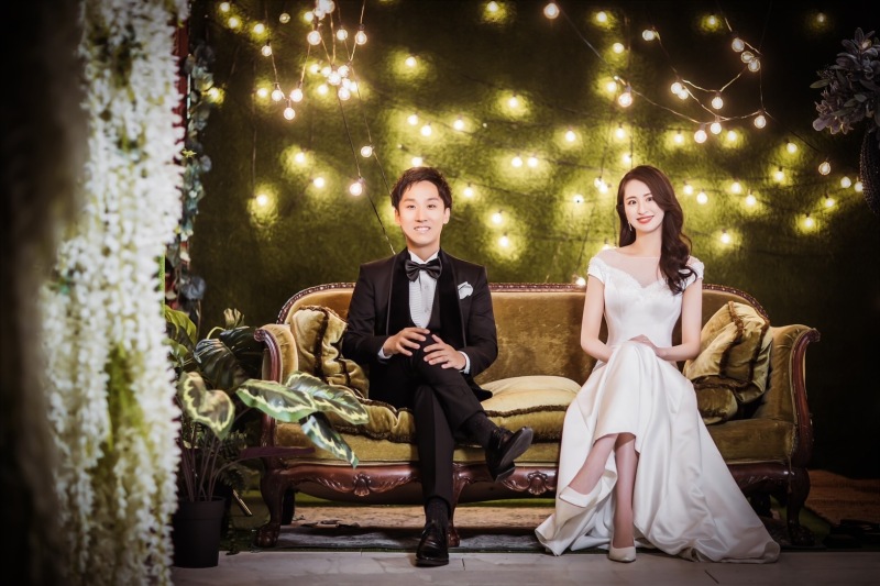 ソファーに座って♡