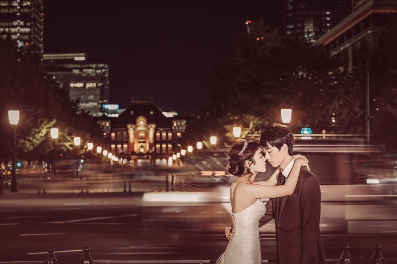 ドラマチックなお写真に