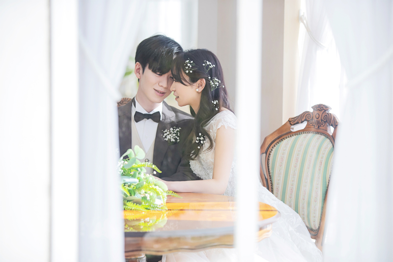 お顔を近づけて♡