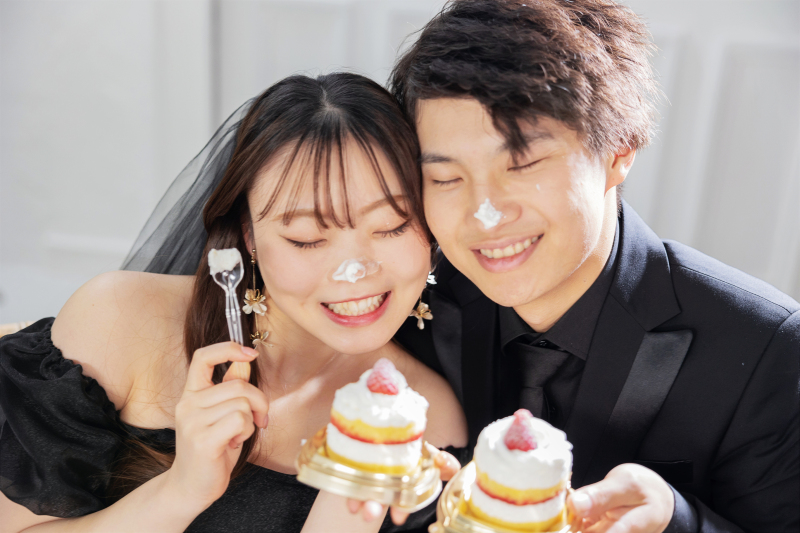 クリームが鼻に＾＾