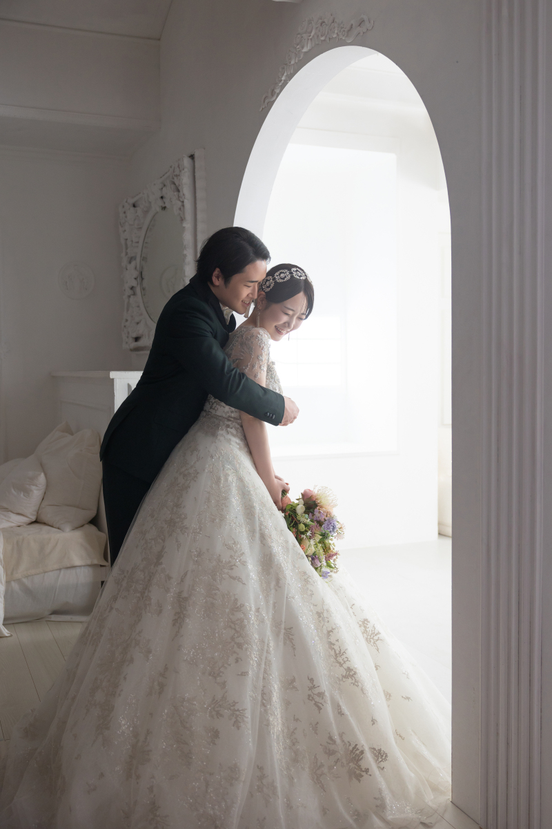 バックハグショット♪