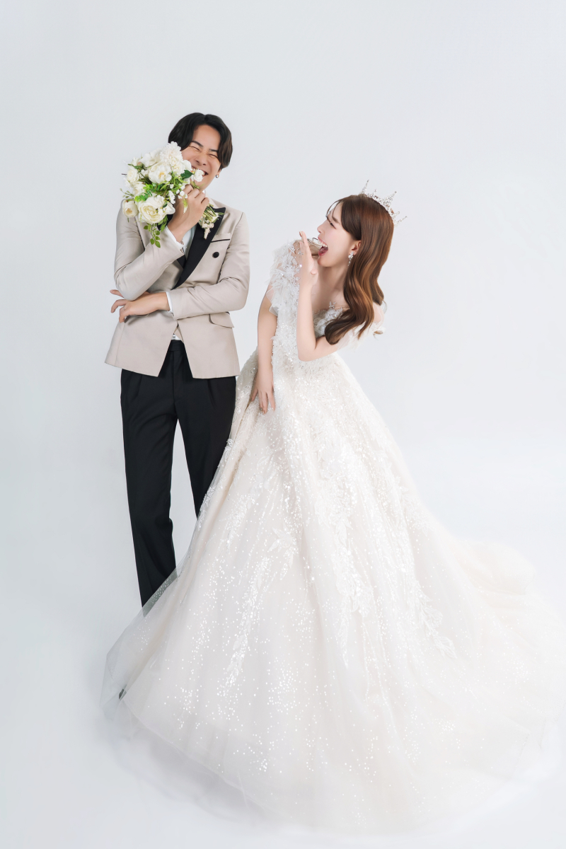 白背景で基本ショット♪