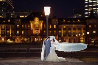 ドレス２着・東京駅ロケーション