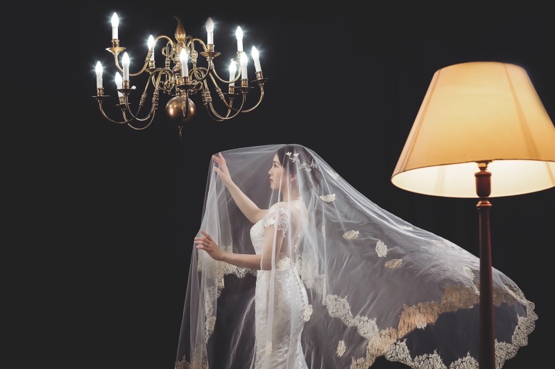 マーメイドドレスで♪