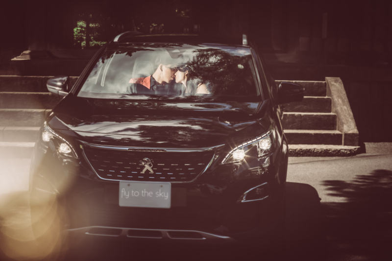 大好きなお車と！