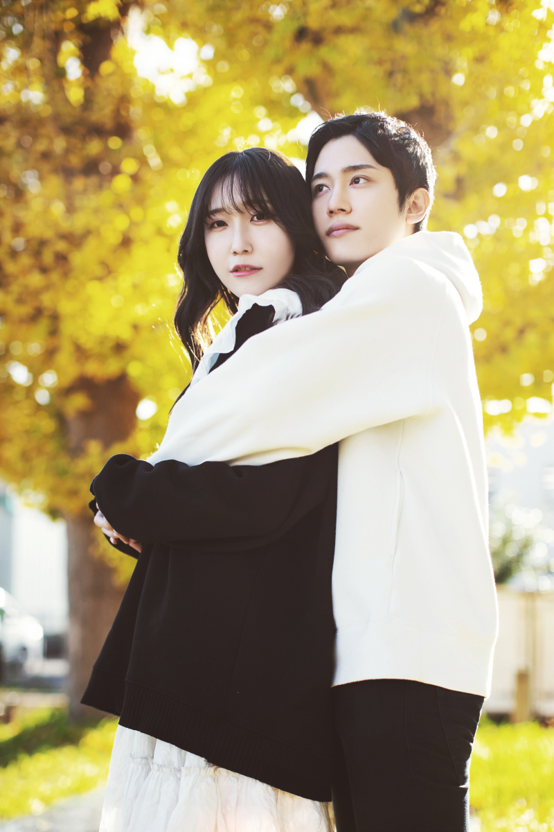 バックハグで♡