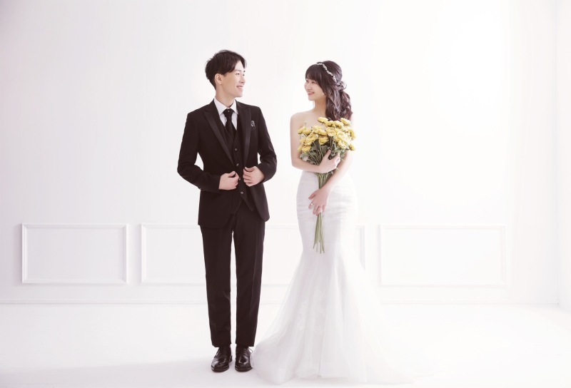 マーメイドドレスで♪