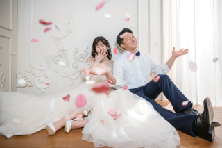 ドレス3着・スタジオ3か所