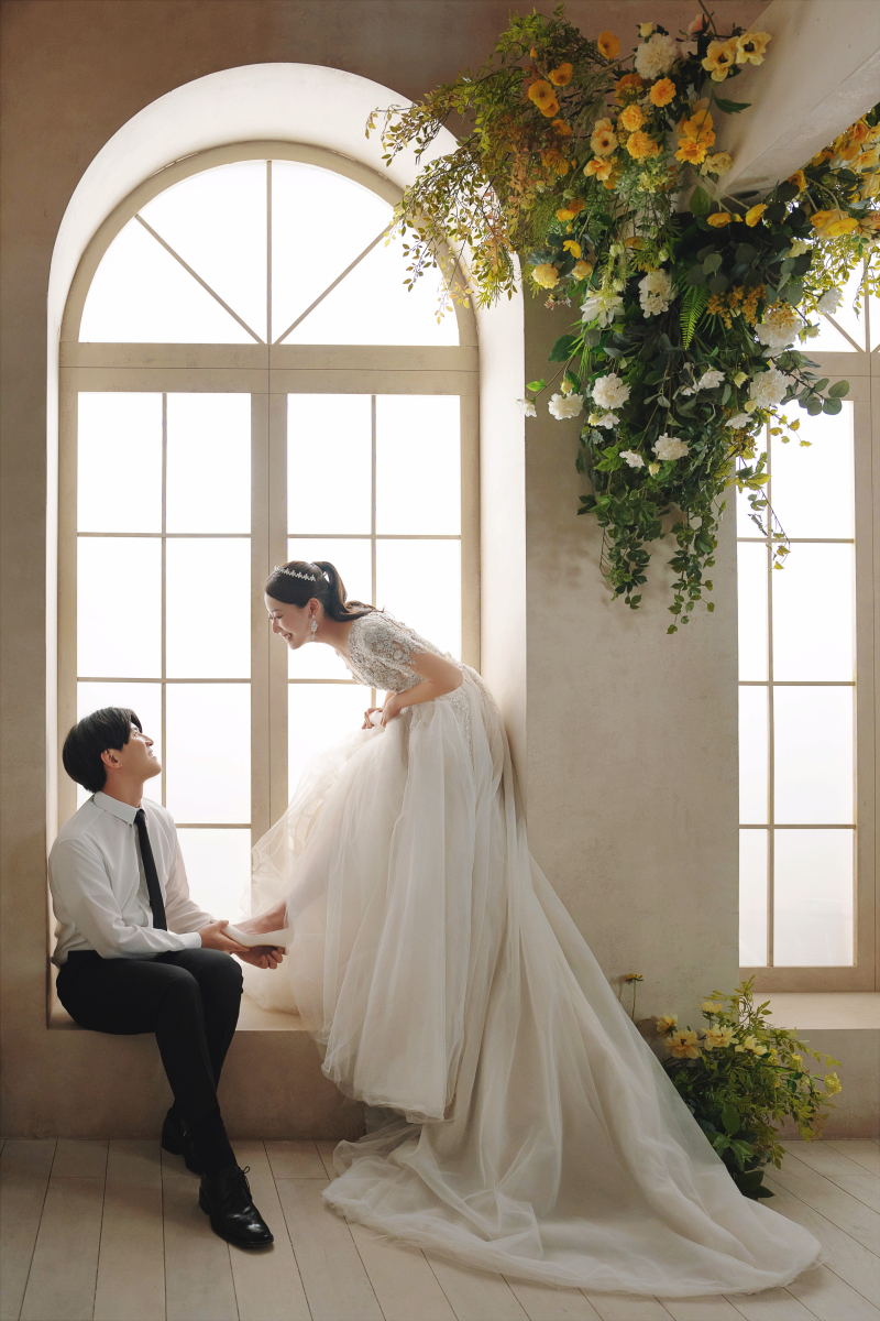 トレーンの先まできれいに