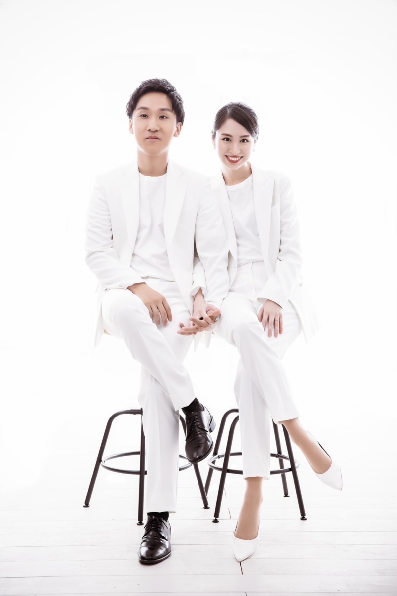 ウェディングスーツで♡