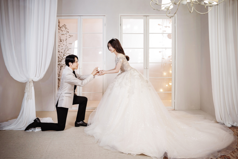 プロポーズシーン