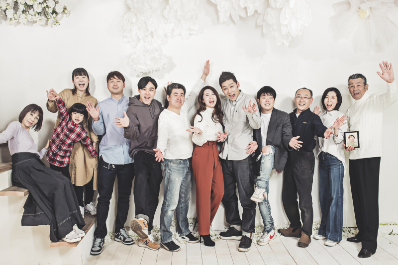 最後はみんな並んで♪