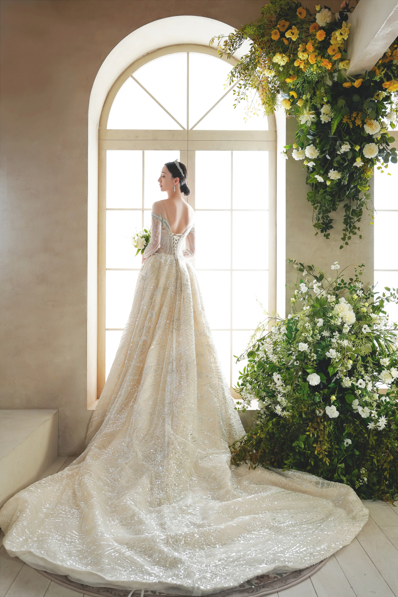 ボリュームドレスで・・・