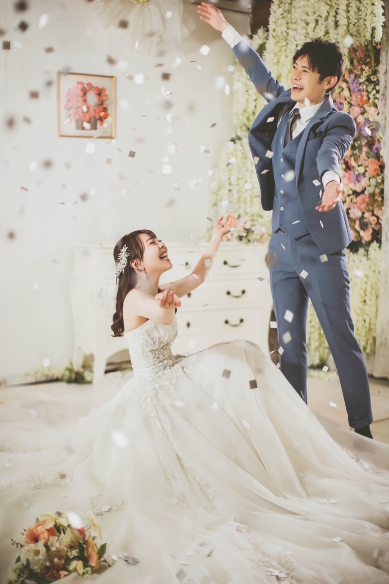 コンフェッティと一緒に♡