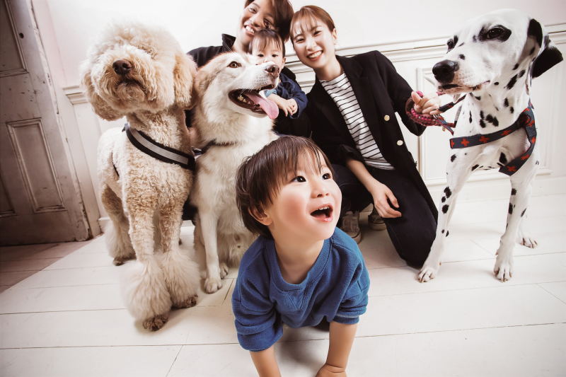 お顔を近づけて♬