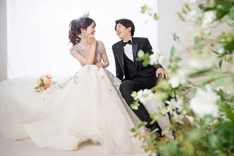 お二人で座って♪