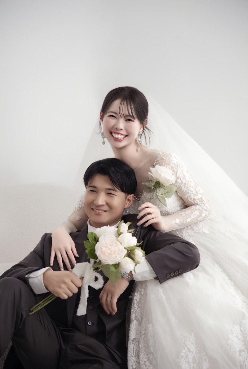 白背景が可愛いスンススタジオ♡