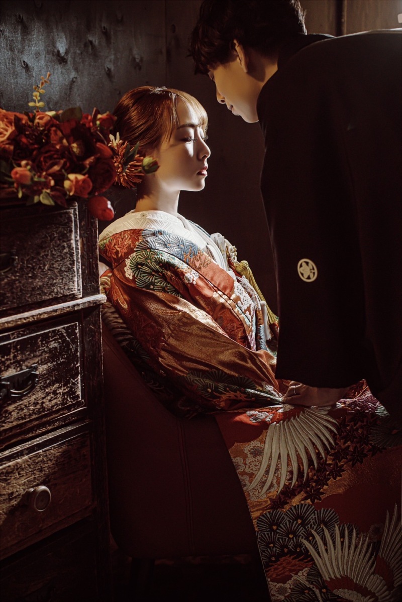 シックな表情も・・・