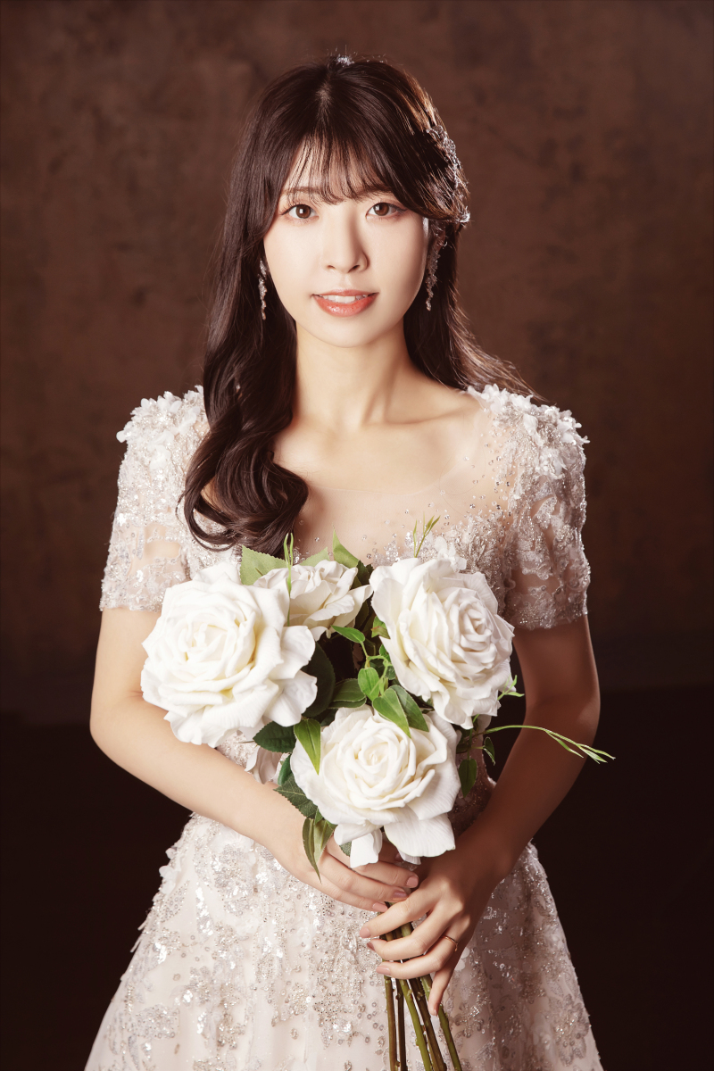 バラを持って♡