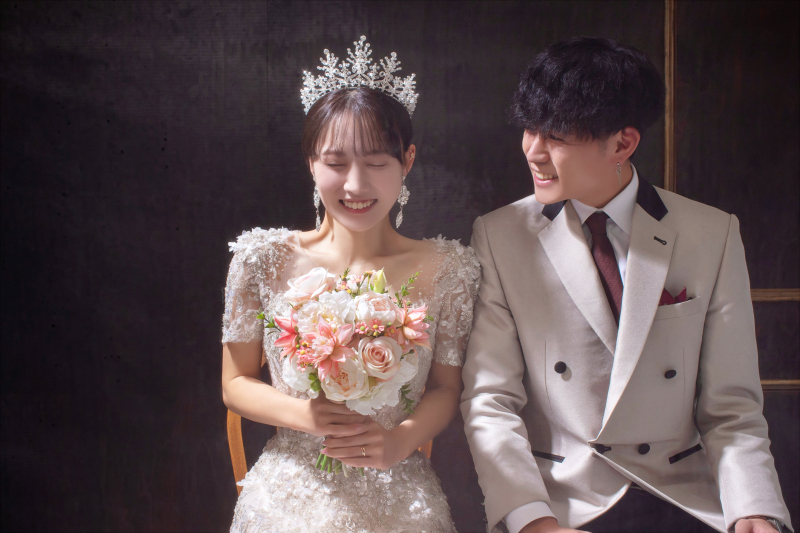 ドレスに着替えて♪