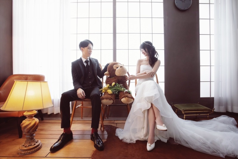 ぬいぐるみと一緒に♬