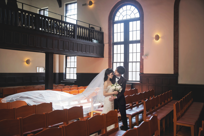 本格チャペルでの撮影