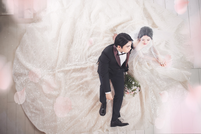 上からの撮影！