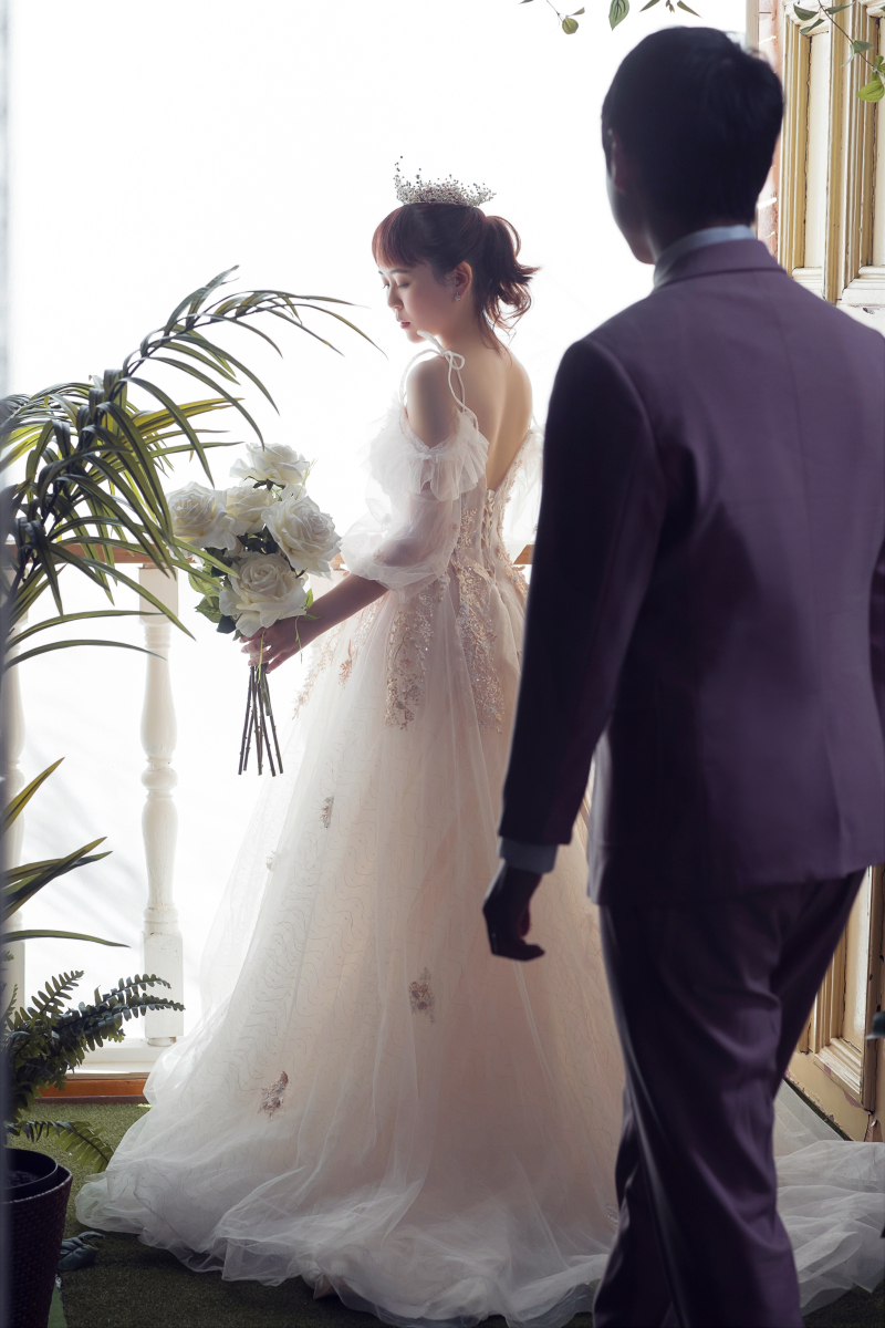 新郎様が歩み寄って♪