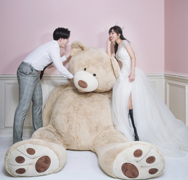 ドレス×ブーツ