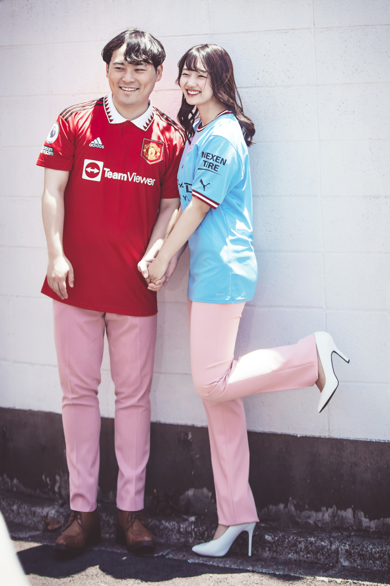 ユニフォームを着て♬