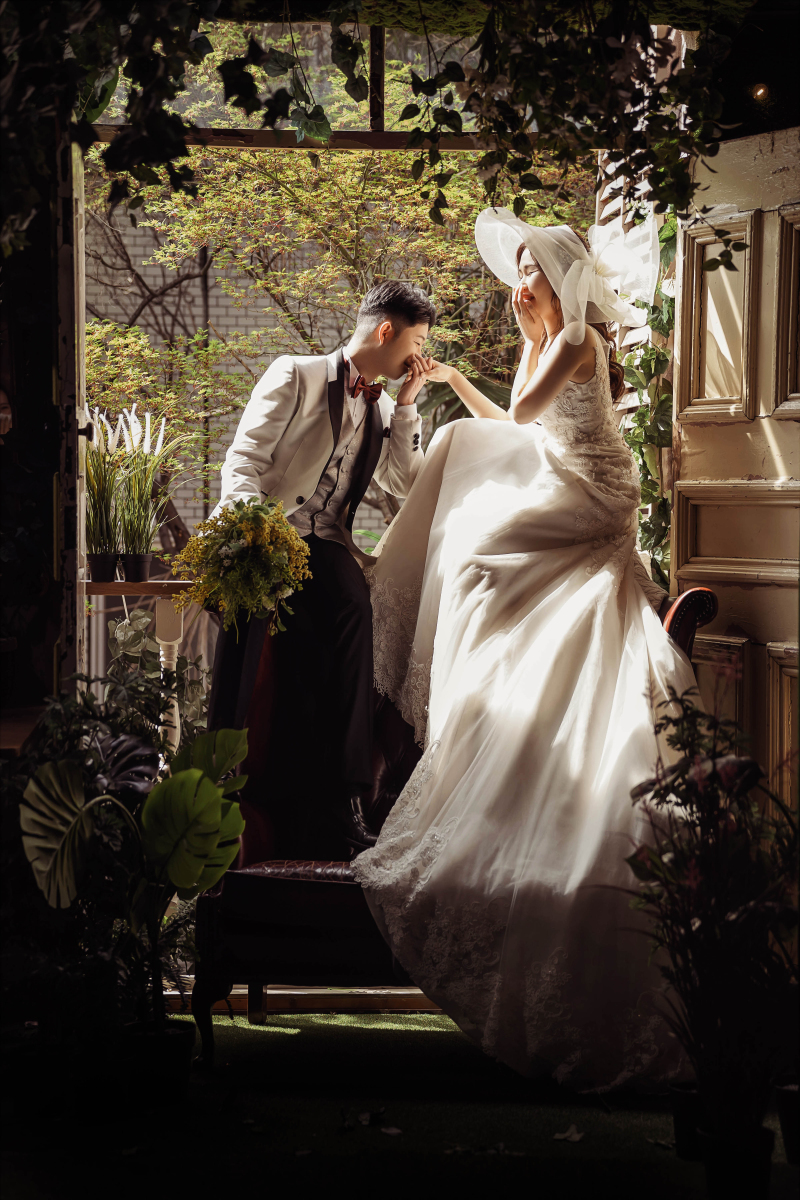 扉前で・・・♡