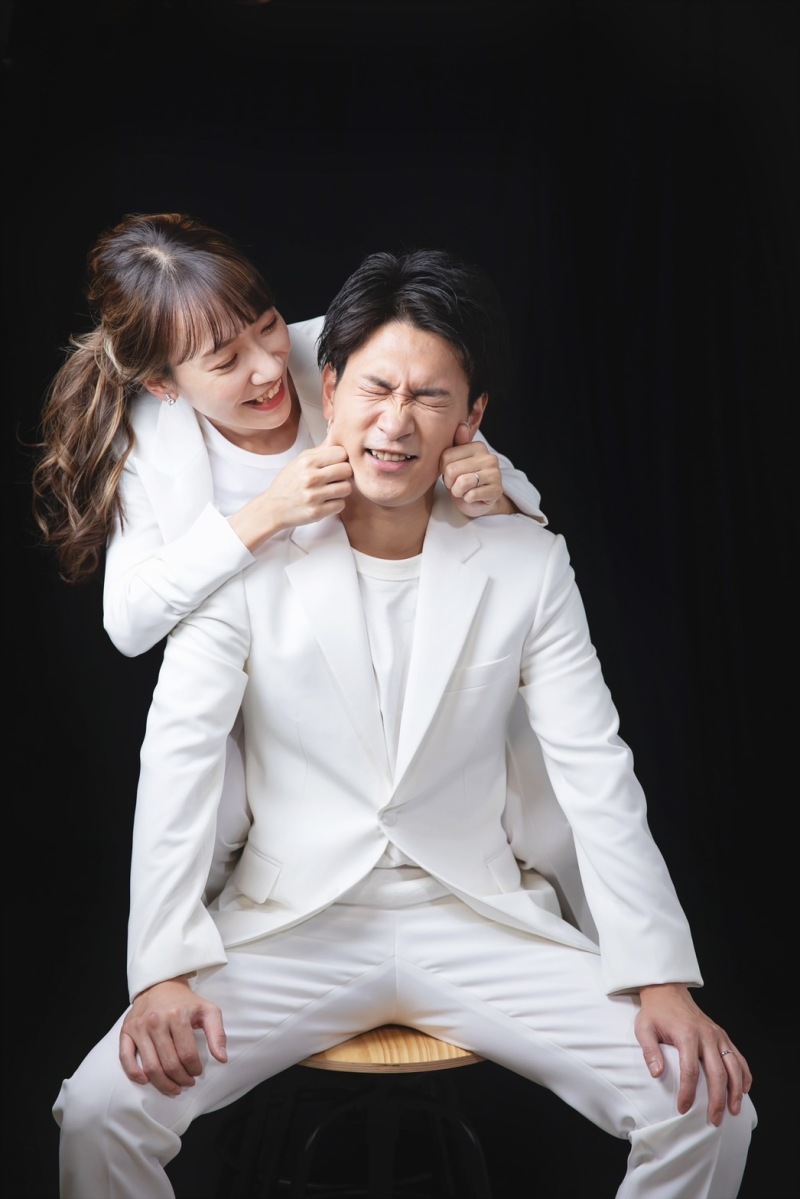 お二人のポージングで♪