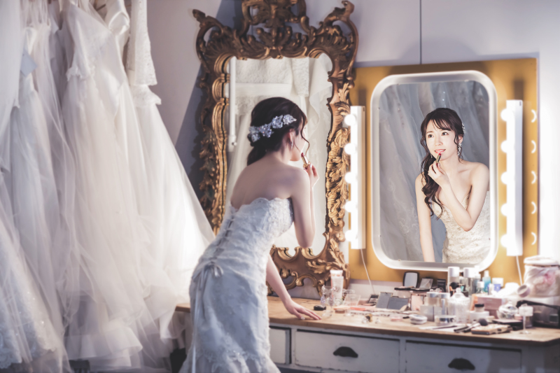 新婦様のソロショット