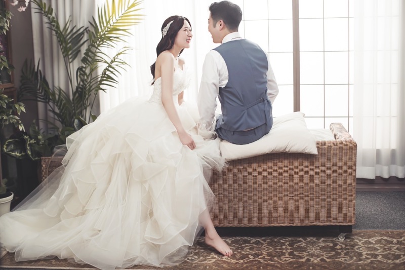 二人で座って♡