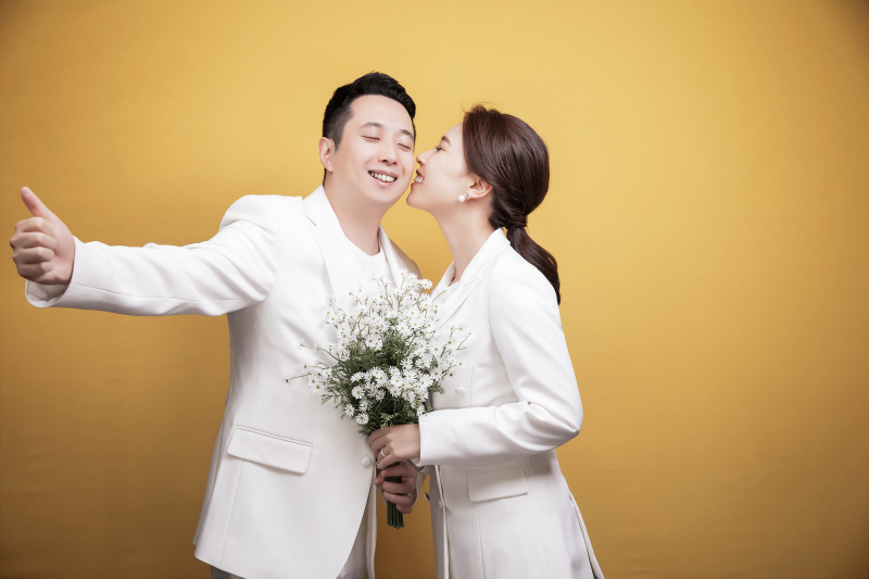 ウェディングスーツで