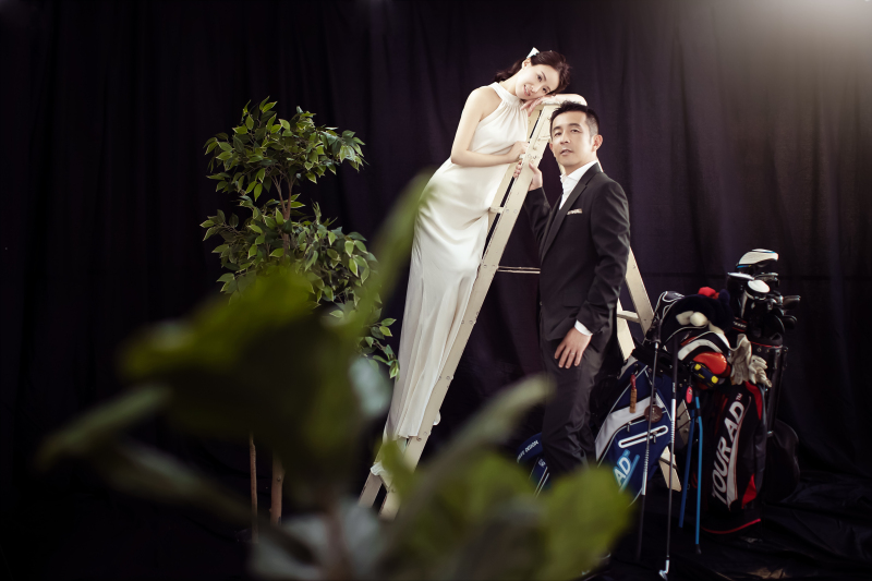 ふたりの趣味をお写真に♪