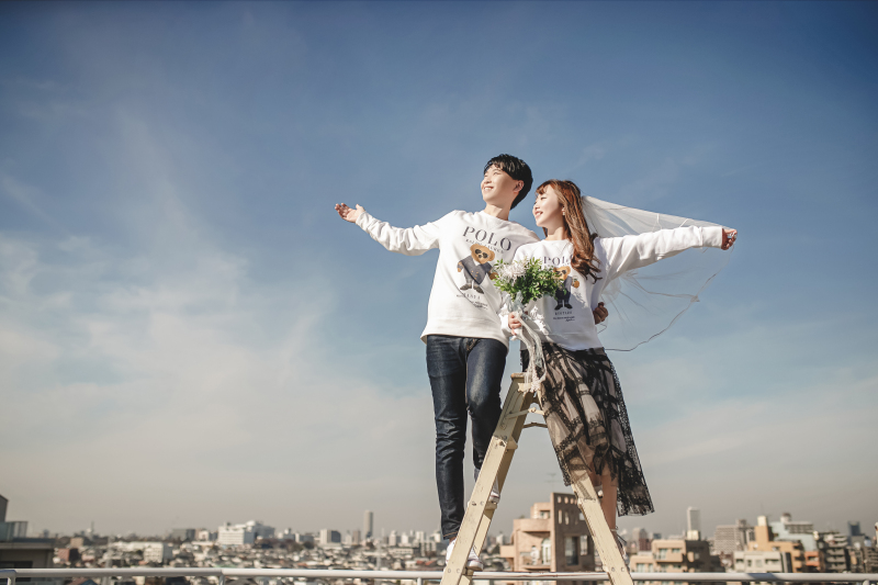 カジュアル1着＆ドレス２着撮影