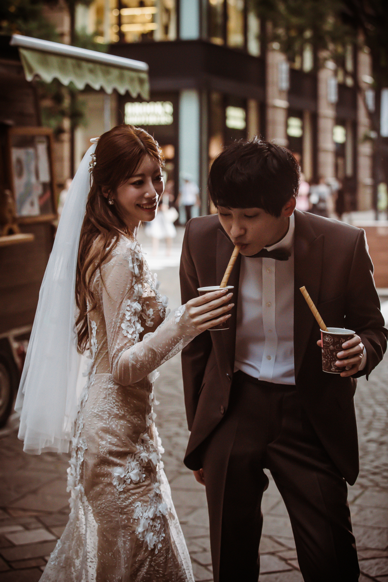 丸の内でデートショット