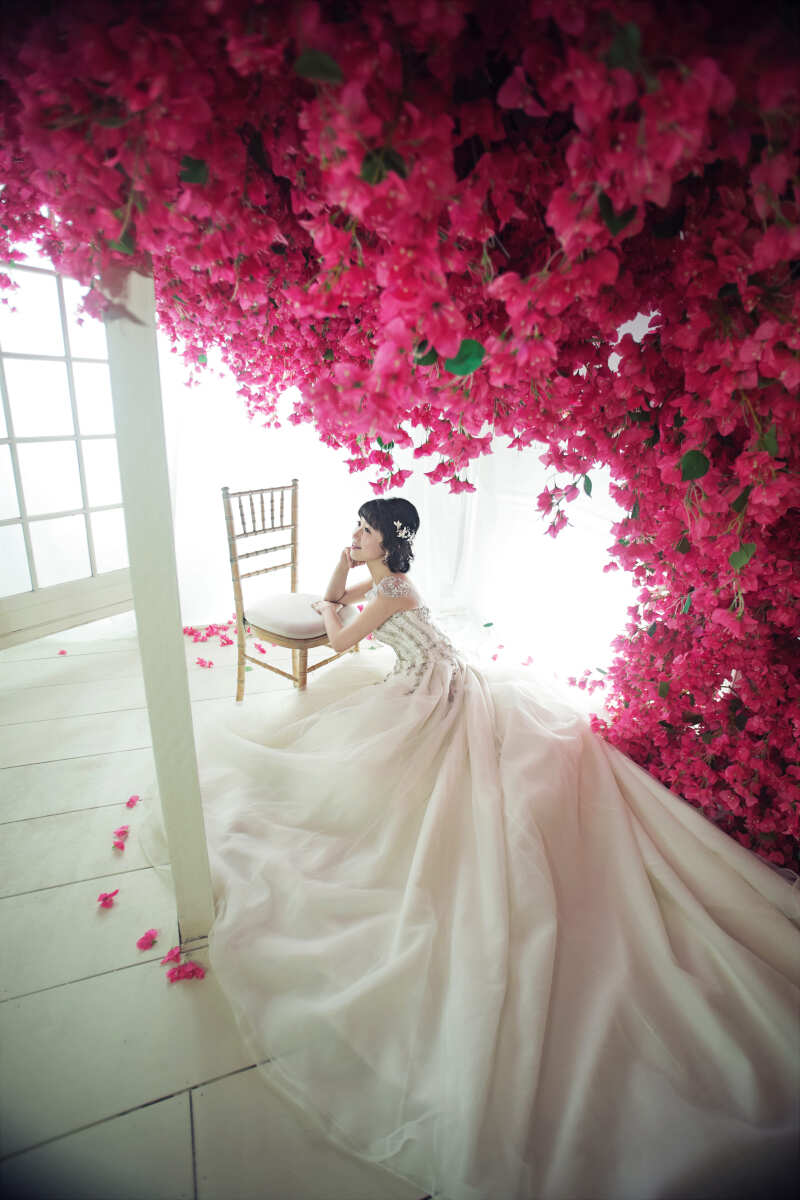 新婦様のソロショット