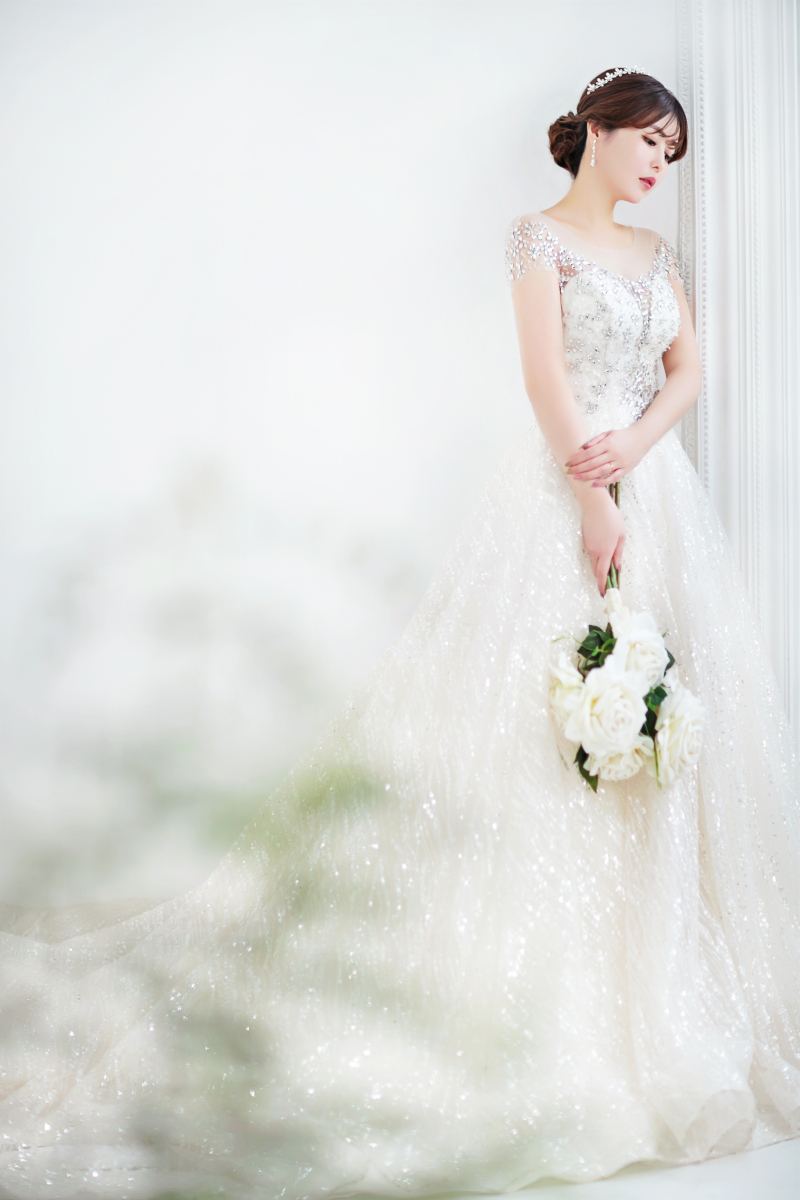 続いてドレス撮影へ