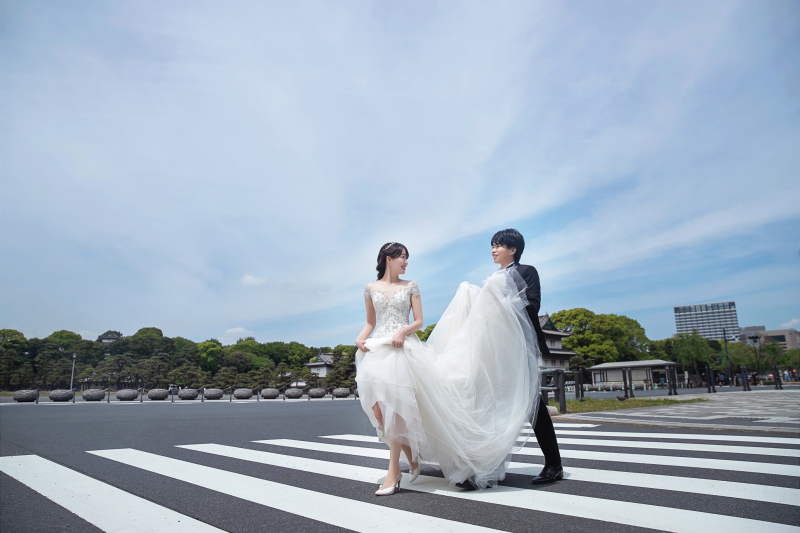 横断歩道シーン