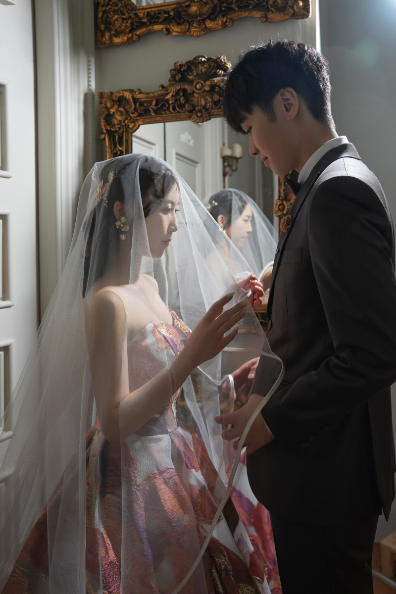 鏡前のショット♪