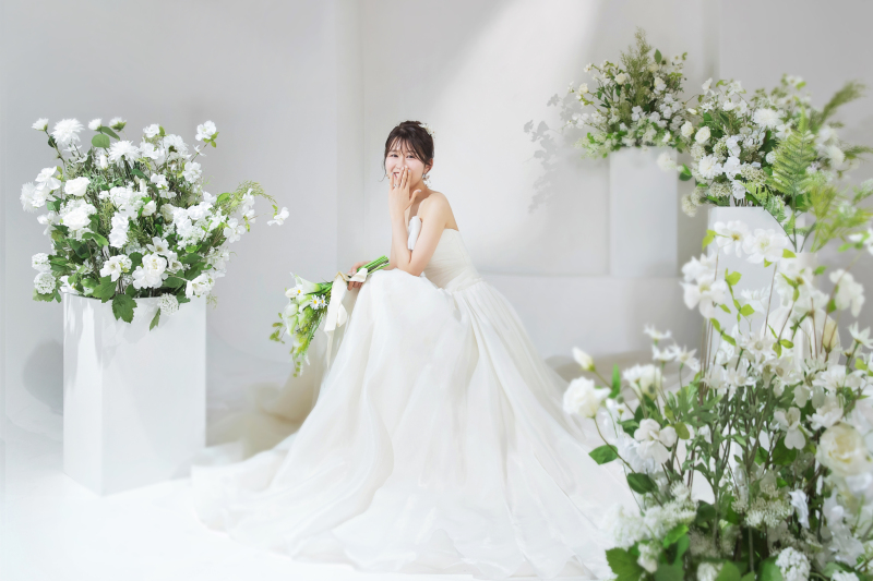 ご新婦様のソロショット