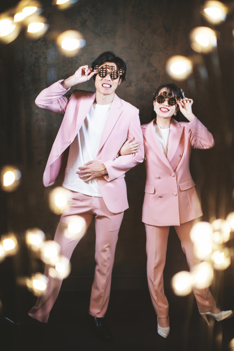 サングラスをかけて♡