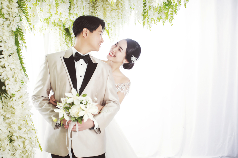 バックハグで・・・♡