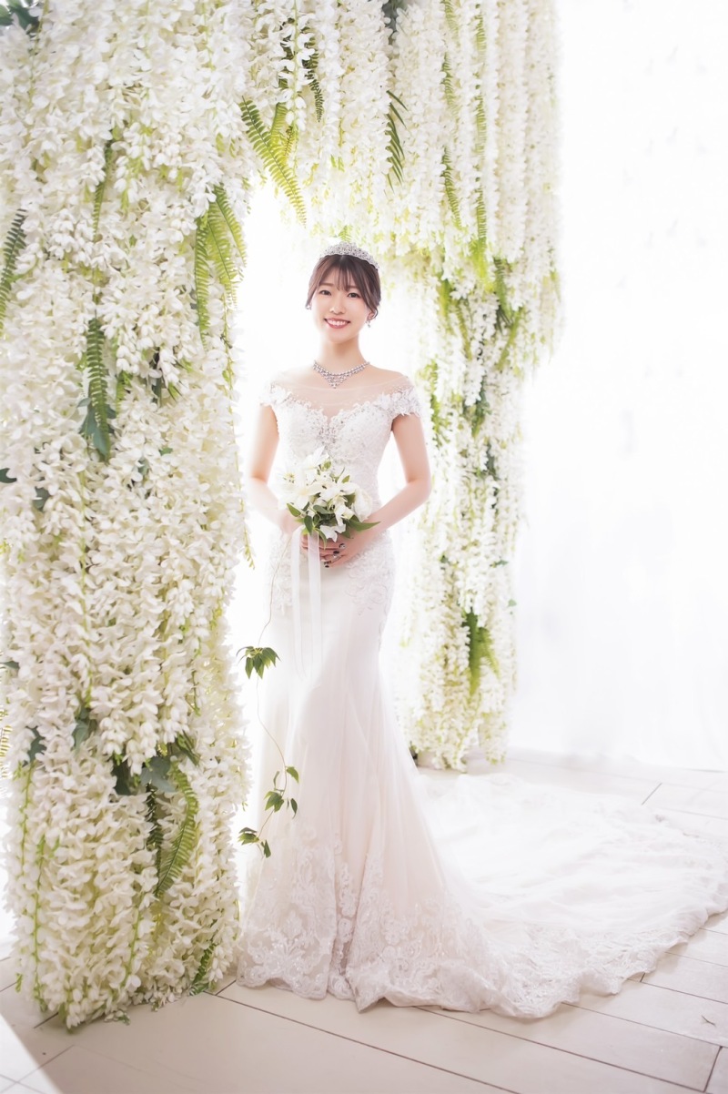 白花と一緒に♪