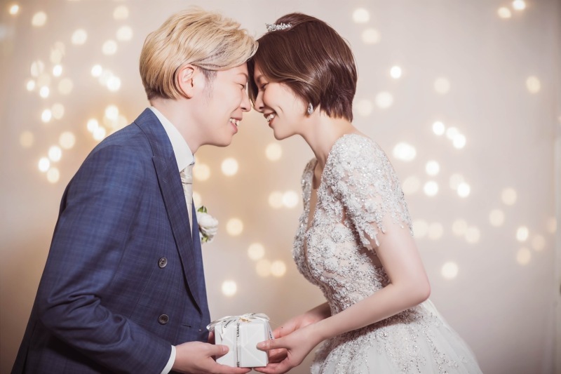 指輪BOXを使って♡