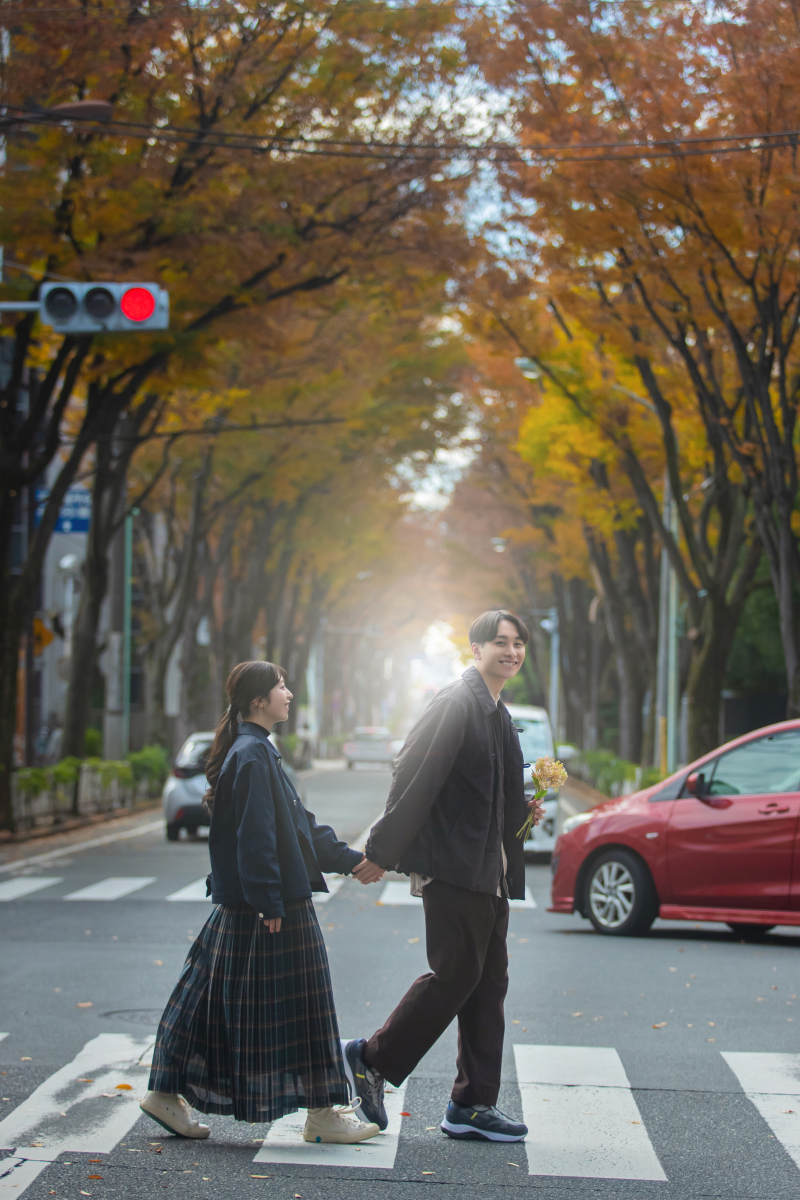 横断歩道シーン