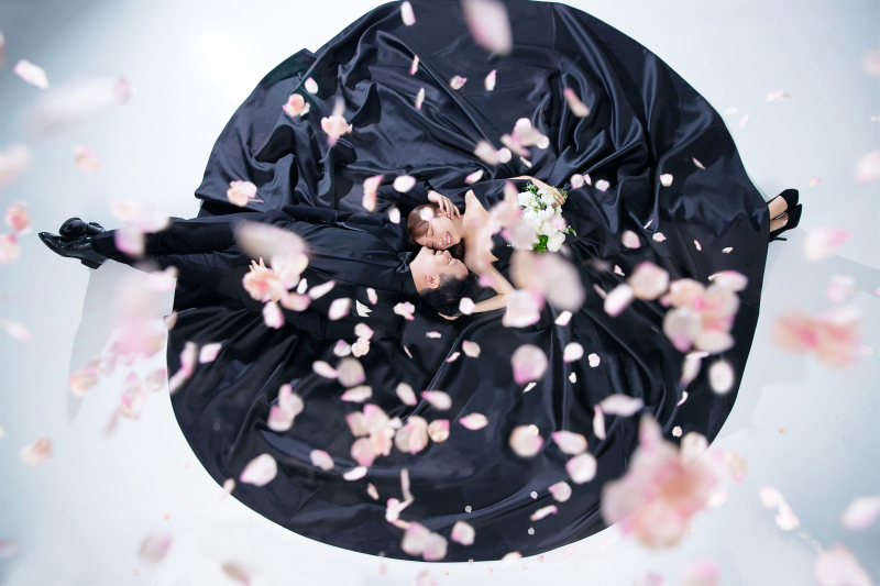 寝転びショット