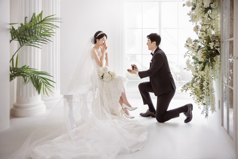 プロポーズシーン